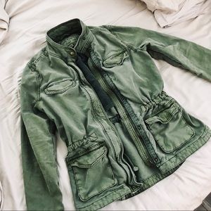 Lucky Brand Military Green Jacket